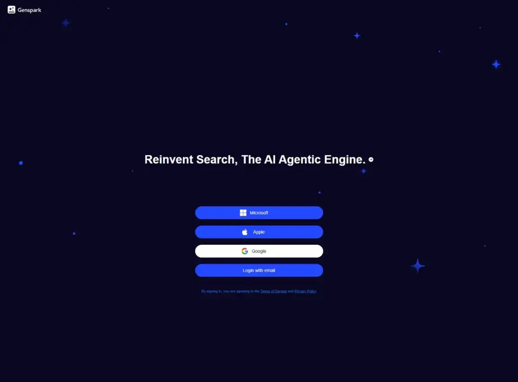 Genspark登録