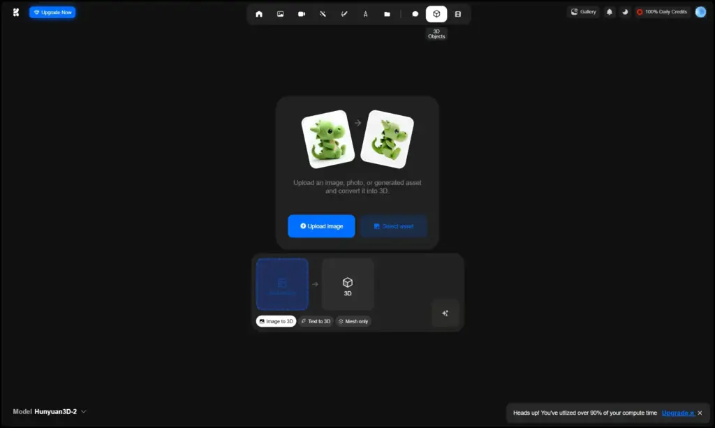 Krea 3D Objects