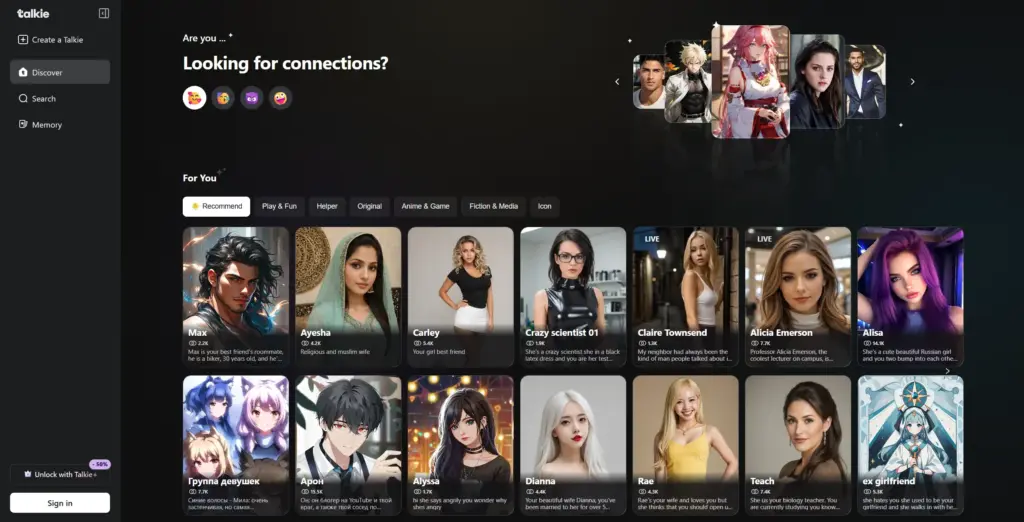 Talkie AI