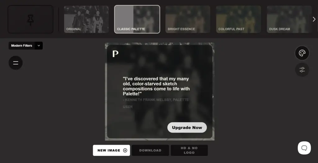 Palette.fm AI処理の実行